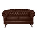 Ver imagem 4 de Namoradeira Duque Chest 2 Lug Courano Marrom Café