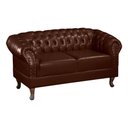 Ver imagem 3 de Namoradeira Duque Chest 2 Lug Courano Marrom Café