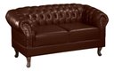 Ver imagem 3 de Namoradeira Duque Chest 2 Lug Courano Marrom Café