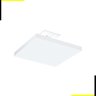 Plafon Tray Led 33,6w 3000k 50x50 Bivolt | Newline 531led3bt-branco - 1