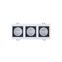 Ver imagem 1 de Spot de LED Recuado Taschibra Frame 3xmr16 Quadradro 15W Bivolt 6500K Luz Branca