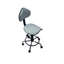 Ver imagem 2 de Cadeira Sela Estetica - Regulagem de Altura a Gás - para Dentista, Manicure, Tatuador, Estrela de Fe