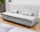 Ver imagem 1 de Sofá Cama Estoril 1,90m Suede Velut - King House