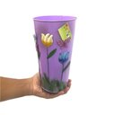Ver imagem 6 de Vaso Jardim Varanda Borboleta Flor de Ferro Lilas (sybo-g7)