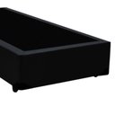 Ver imagem 6 de Cama Box Solteiro Sintético Sereneprime Preto 88x188x40
