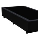 Ver imagem 5 de Cama Box Solteiro Sintético Sereneprime Preto 88x188x40