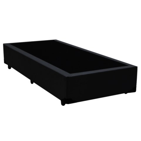Cama Box Solteiro Sintético Sereneprime Preto 88x188x40
