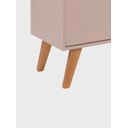 Ver imagem 6 de Aparador Buffet 90cm Retro Mdf Rosa Madri - On Móveis