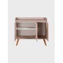 Ver imagem 4 de Aparador Buffet 90cm Retro Mdf Rosa Madri - On Móveis