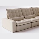 Ver imagem 3 de Sofá Volt de Canto 3,57m X 3,57m em Veludo Império Off White - Home Mobily