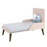 Quarto Infantil Retro Alice com Berço Americano Theo Rose - Pr Baby/reller Móveis - 4