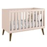 Quarto Infantil Retro Alice com Berço Americano Theo Rose - Pr Baby/reller Móveis - 3