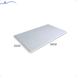 1 Prateleira Branca 90X55 Tampo Tabua Mdf  Organizadora Decoração Cozinha Quarto Banheiro Sala - 2