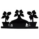 Ver imagem 2 de Suporte Mangueira Jardim 3 VASOS PRETO ALL STYLE