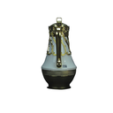 Ver imagem 3 de Garrafa Térmica Branco com Dourado 700ml Prime Home Decor 36244