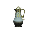 Ver imagem 1 de Garrafa Térmica Branco com Dourado 700ml Prime Home Decor 36244