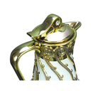 Ver imagem 5 de Garrafa Térmica Branco com Dourado 700ml Prime Home Decor 36244