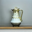 Ver imagem 6 de Garrafa Térmica Branco com Dourado 700ml Prime Home Decor 36244