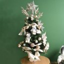 Ver imagem 1 de Árvore Natalina Decorada com 90cm | Linha Natal Encantado