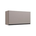 Ver imagem 1 de Armário Aéreo Cozinha 80 Cm 1 Porta Basculante Quiditá Fumê