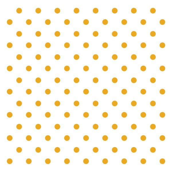 Adesivo de Bolinhas em Amarelo Médio 144un Cobre 3m² - 1