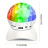 Luminaria Globo Led Colorido Iluminação Festa Bluetooth - 1