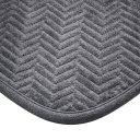 Ver imagem 3 de Jogo de Banheiro Antiderrapante Linhas 3 Peças - Cinza