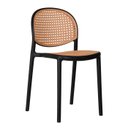Ver imagem 3 de Conjunto 2 Cadeiras Empilhaveis com Telinha Minimalistas Positano Fratini