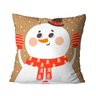 Kit 2 Almofadas De Natal Boneco de Neve com Rena 45x45cm - 2
