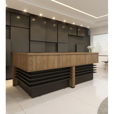 Conjunto Escritório: Recepção com 2 Balcões 6113