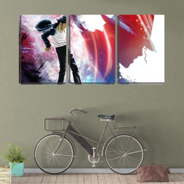 Quadro canvas 80x140 michael Jackson cantor arte - 2