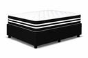 Ver imagem 3 de Kit Cama Box Baú Solteiro 88x188 cm + Colchão Molas Ensacada Solteiro 24 cm Preto Suede