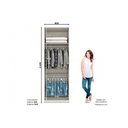 Ver imagem 3 de Modulado de Quarto Guarda Roupa Seletto MC08 C- 2 Portas Areia - Henn