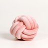 Almofada Nó De Algodão Fofinha Rosa Pp 28 CM - 1