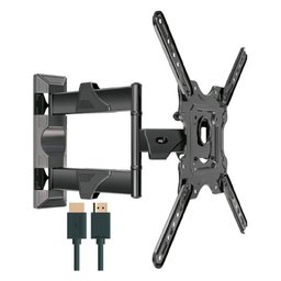 Suporte para TV/Monitor De 26 a 55 - Multiarticulado - Vesa 400 - com Cabo HDMI - ELG MOVEV4HDMI - 1 Suporte para TV/Monitor De 26 a 55 - Multiarticulado - Vesa 400 - com Cabo HDMI - ELG MOVEV4HDMI - 1