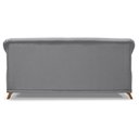 Ver imagem 5 de Sofa 2 Lugares Retro Polo 180cm com Almofada Linho Cinza Ezz Cinza