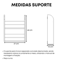 Ver imagem 4 de Mesa Infantil 80cm com Suporte para Livros e 1 Cadeira em Mdf e Madeira Natural:lavanda