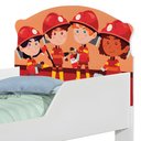 Ver imagem 4 de Cama Infantil Tick Usinho Bombeiro com Colchão