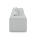 Ver imagem 6 de Sofá Versátil Sala de Estar Atlanta 338cm Modulado Bouclê Cinza G52 - Gran Belo