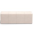 Ver imagem 5 de Puff Decorativo Living Sala de Estar 195 cm Roma W01 Suede Bege - Lyam Lyam Decor
