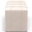 Ver imagem 6 de Puff Decorativo Living Sala de Estar 195 cm Roma W01 Suede Bege - Lyam Lyam Decor