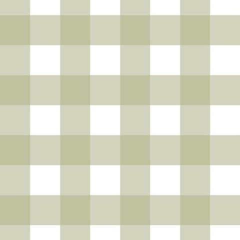 Papel de Parede Doce Estilo Xadrez Verde 82137