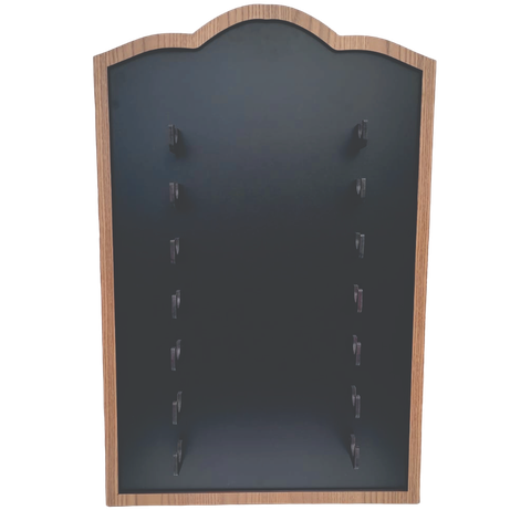 Expositor Display de Facas Mdf 7 Facas Preto