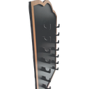 Ver imagem 3 de Expositor Display de Facas Mdf 7 Facas Preto