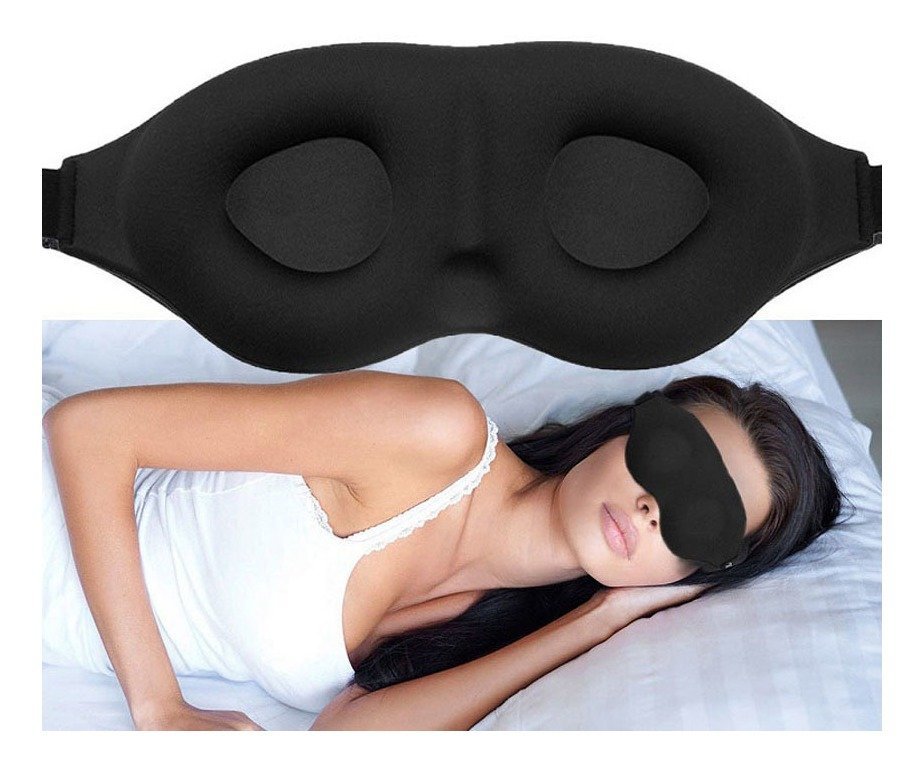 Máscara Para Dormir Silent Soft Unissex Adulto E Criança U UNICA UNICA - 1