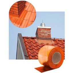Fita Adesiva Aluminizada Terracota 10CM X 10M Rolo DRYKO - 3