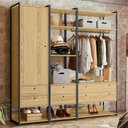 Ver imagem 1 de Closet Industrial Anubis 1 Porta 6 Gavetas Pinus 17518 - Pnr Móveis