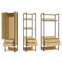 Ver imagem 2 de Closet Industrial Anubis 1 Porta 6 Gavetas Pinus 17518 - Pnr Móveis