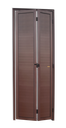 Ver imagem 1 de Porta Alumínio Camarão Lambril e.L25 Marrom Corten 80 Brimak