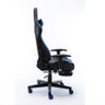Cadeira Gamer MVP Azul com Preto - 4